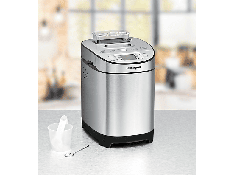 ROMMELSBACHER BA 550 (Brotbackautomat, Edelstahl)