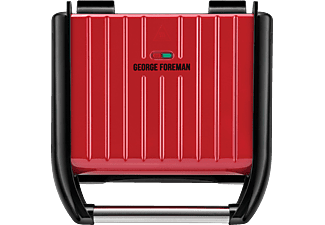 GEORGE FOREMAN Steel Family - Kontaktgrill (Rot)