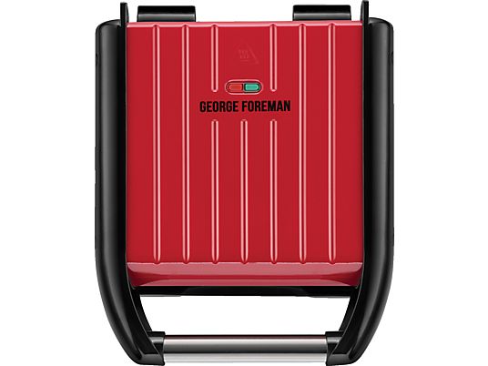 GEORGE FOREMAN George Foreman Steel Compact - Gril contact (Rouge)