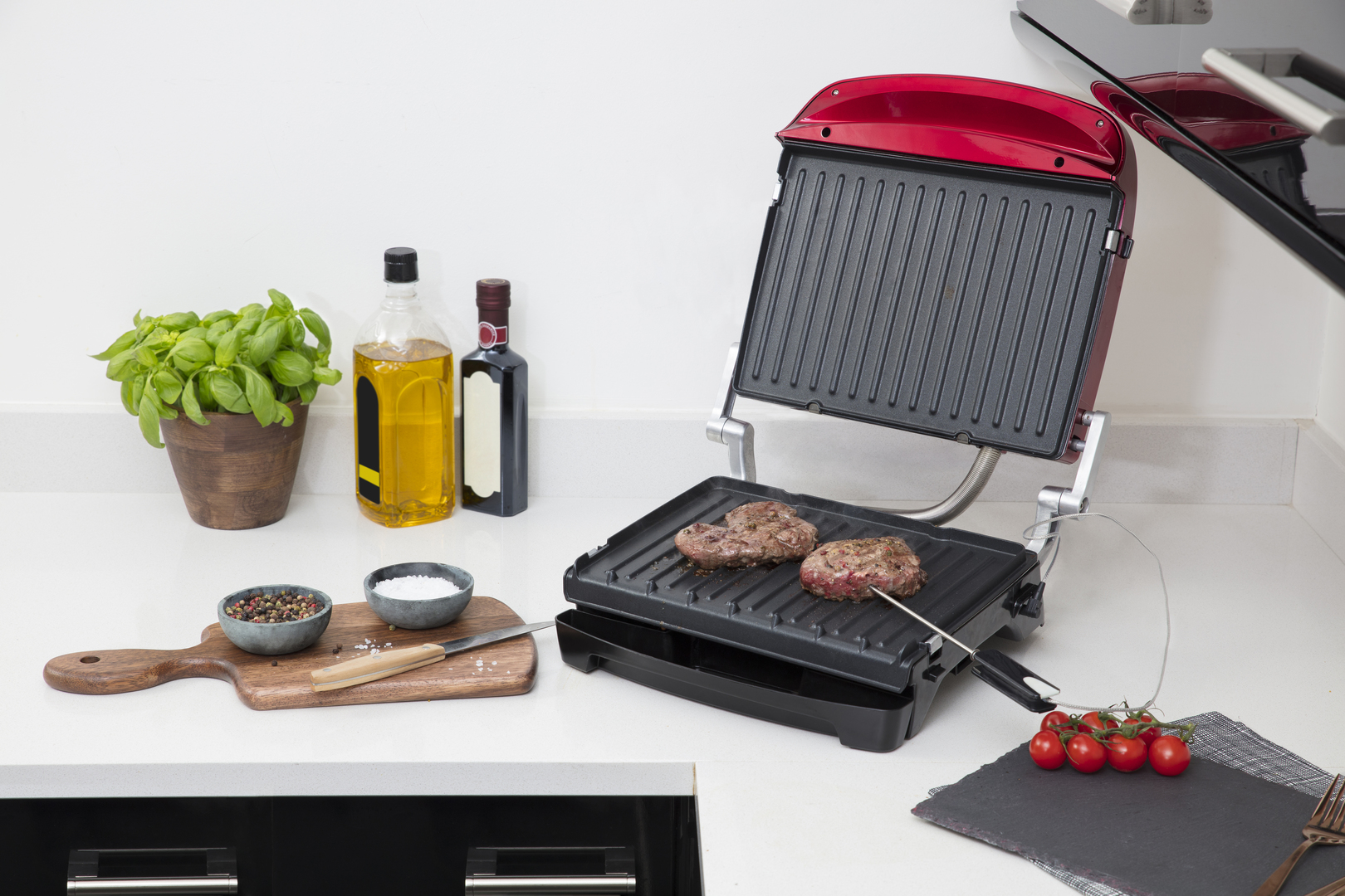 GEORGE FOREMAN 24001-56 Präzisions Fitnessgrill Kontakt- und Sandwichgrill