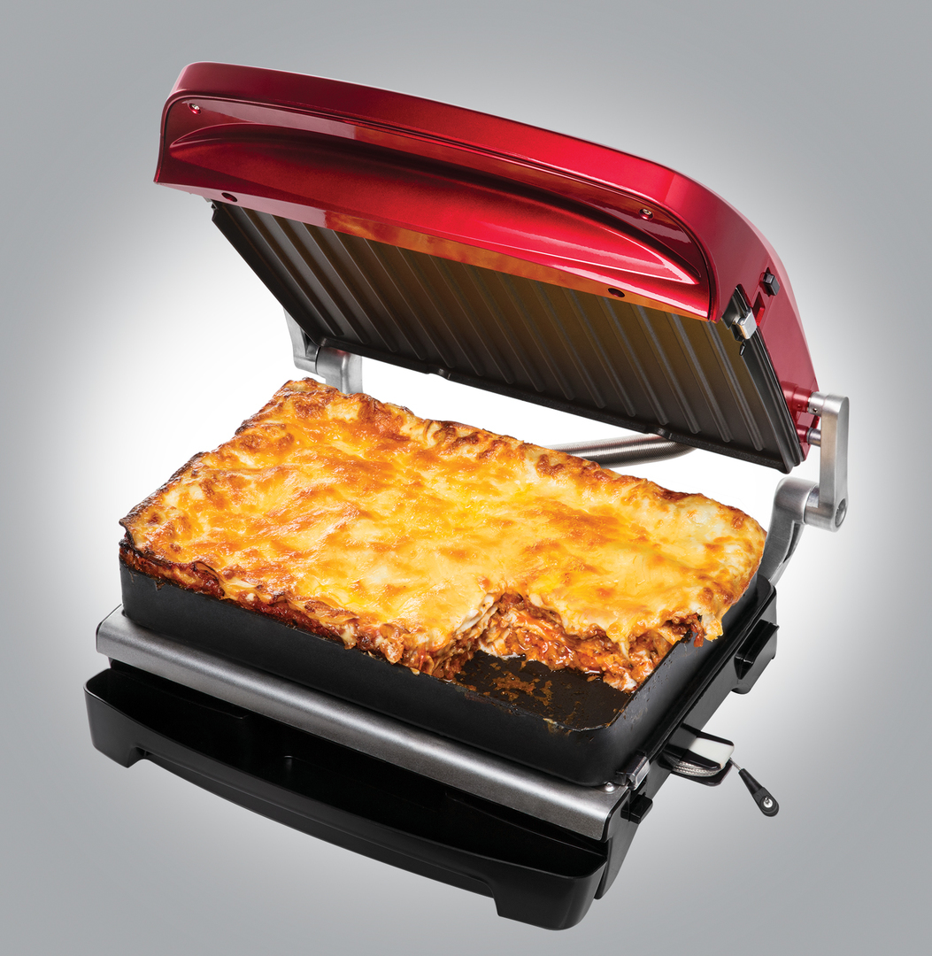 GEORGE FOREMAN 24001-56 Präzisions Fitnessgrill Kontakt- und Sandwichgrill
