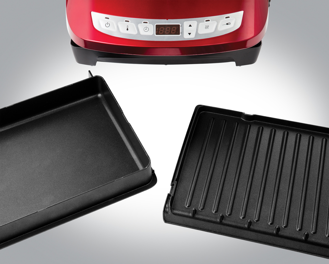 GEORGE FOREMAN 24001-56 Präzisions Fitnessgrill Kontakt- und Sandwichgrill