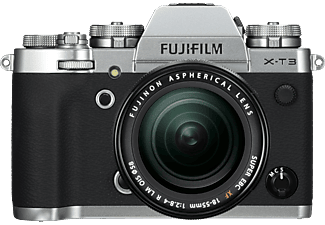 FUJIFILM X-T3 + XF 18-55mm F2.8-4 R LM OIS Kit - Fotocamera Argento