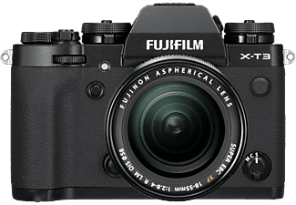FUJIFILM X-T3 + XF 18-55mm F2.8-4 R LM OIS Kit - Appareil photo à objectif interchangeable Noir