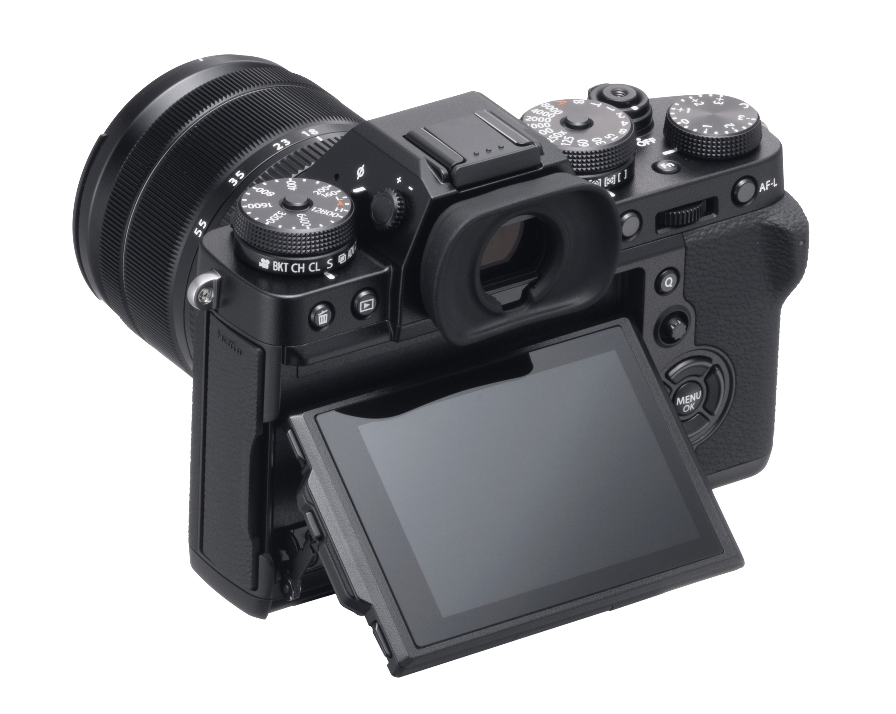 FUJIFILM X-T3 Kit Systemkamera mit Objektiv 18-55 mm, 7,6 cm Display, WLAN