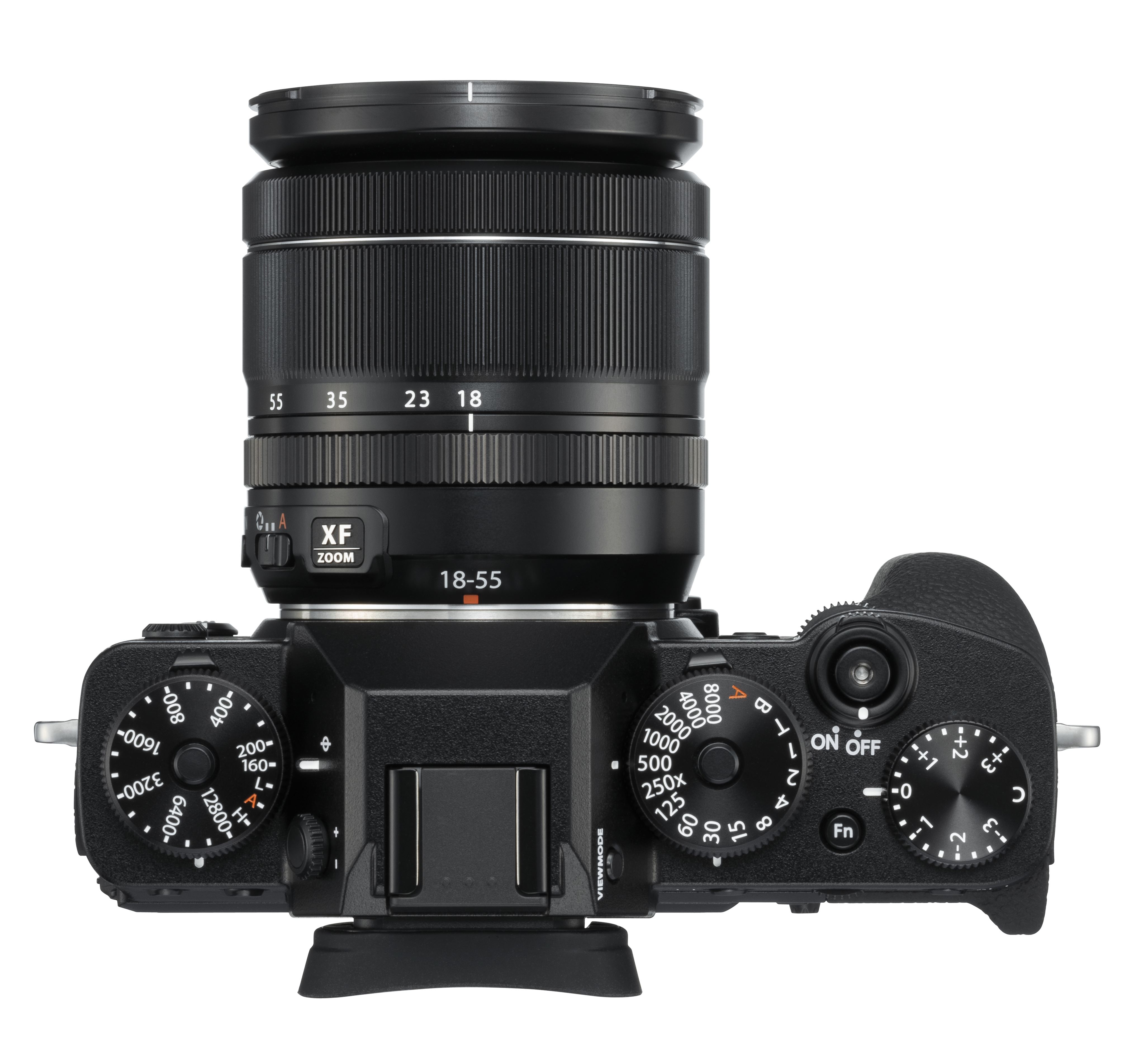 FUJIFILM X-T3 Kit Systemkamera mit Objektiv 18-55 mm, 7,6 cm Display, WLAN