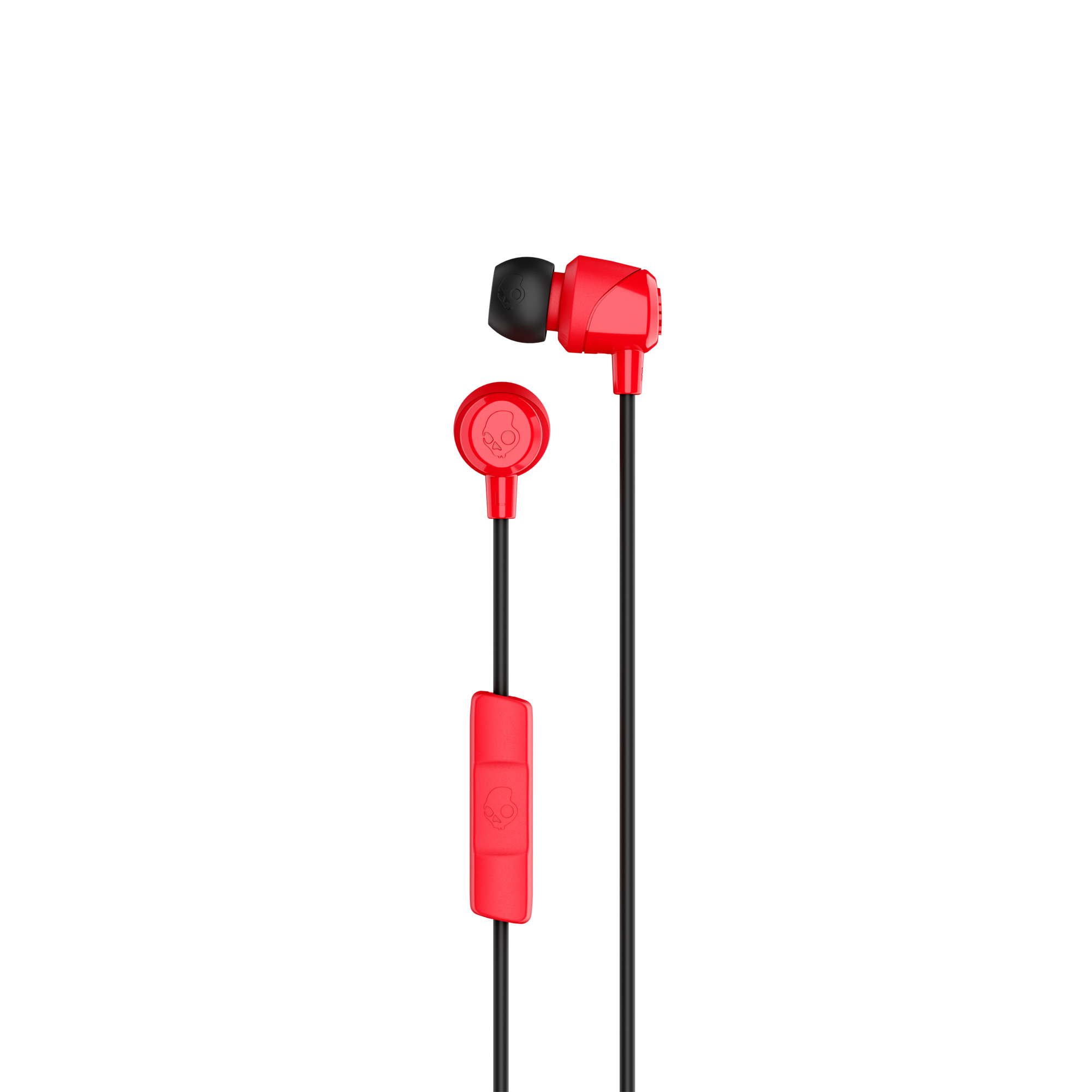 SKULLCANDY Kopfhörer JIB IN-EAR W/MIC 1, red/black