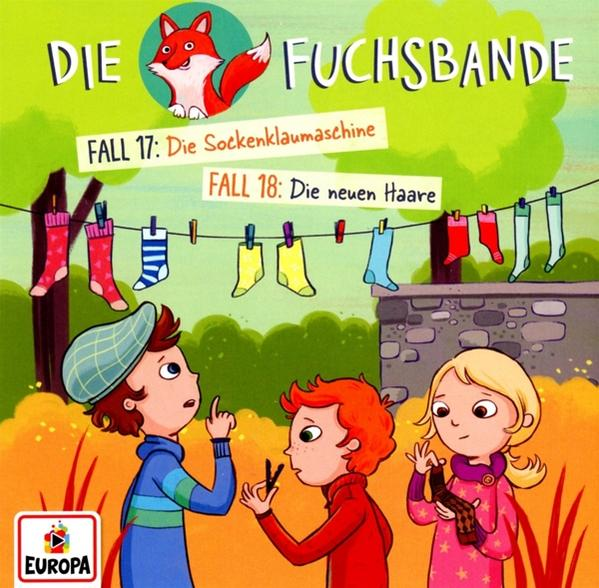 Die Fuchsbande - Die Fuchsbande 009/Fall 17: Die Sockenklaumaschine/Fall 18: Die neuen Haare  - (CD)