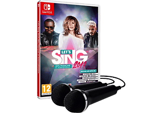 Let's Sing 2019 Hits français et internationaux + 2 Mics - Nintendo Switch - Französisch