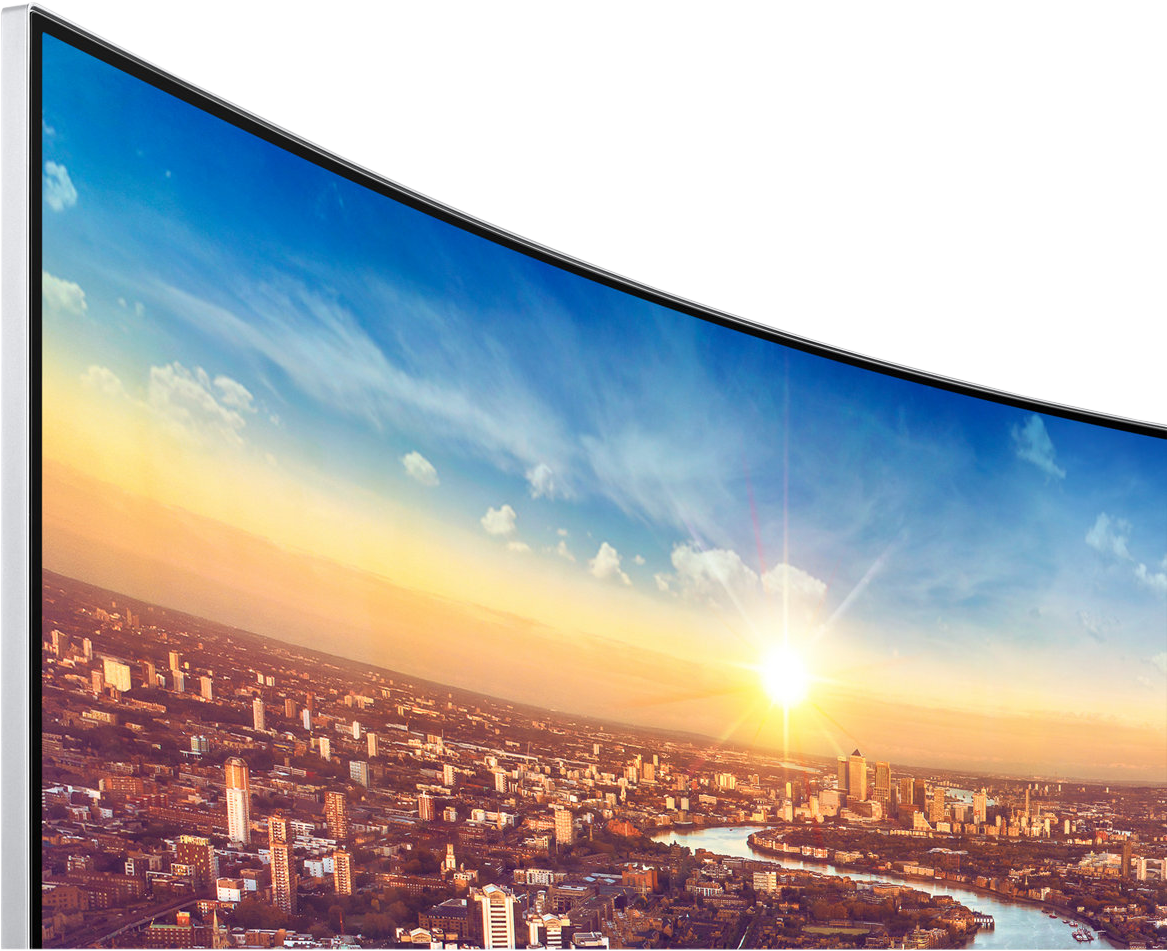 SAMSUNG LC34J791WTUXEN - Monitor, 34 ", UWQHD, 100 Hz, Grau