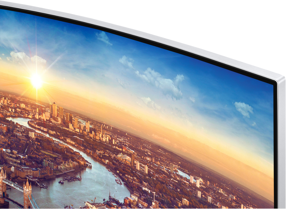 SAMSUNG LC34J791WTUXEN - Monitor, 34 ", UWQHD, 100 Hz, Grau