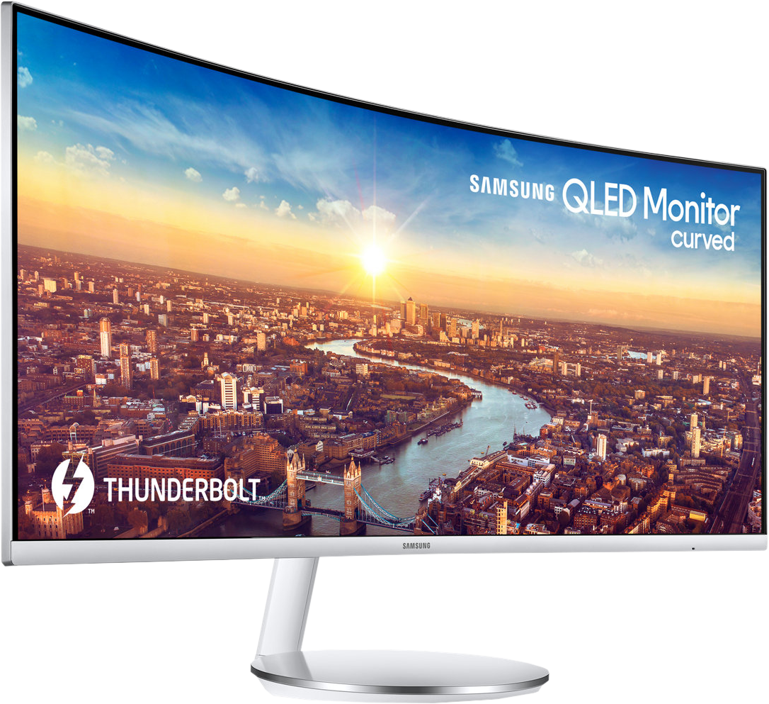 SAMSUNG LC34J791WTUXEN - Monitor, 34 ", UWQHD, 100 Hz, Grau