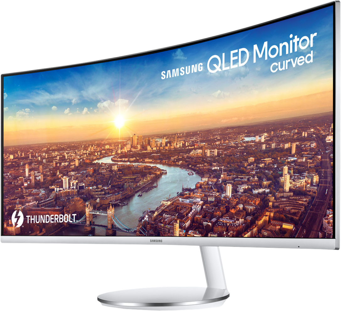 SAMSUNG LC34J791WTUXEN - Monitor, 34 ", UWQHD, 100 Hz, Grau