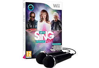 Wii - Let's Sing 2019: Hits français et internationaux + 2 Mics /F