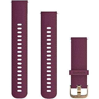 GARMIN vívomove™ HR - Bracelet á dégagement rapide (Bordeaux/Or)