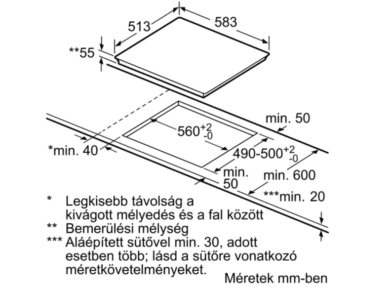 BOSCH PUE645BB1E beépíthető indukciós főzőlap BOSCH PUE645BB1E beépíthető indukciós főzőlap