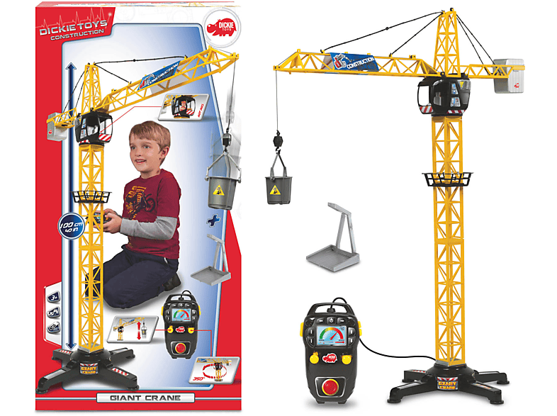 DICKIE-TOYS Giant Crane Spielzeugauto Mehrfarbig