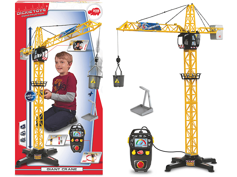 Crane Spielzeugauto DICKIE-TOYS Mehrfarbig Giant