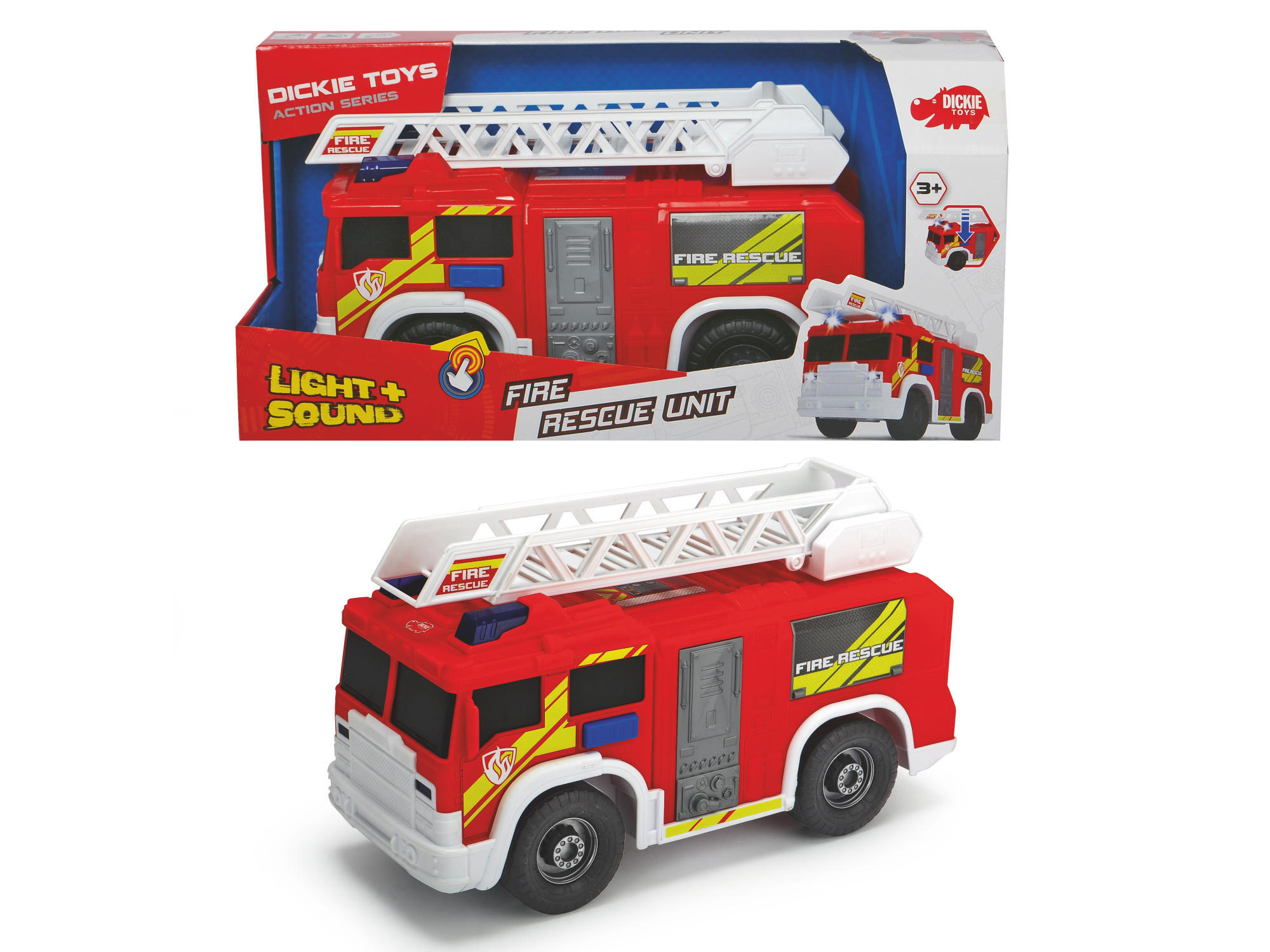 DICKIE-TOYS Fire Rescue Unit Spielzeugauto Mehrfarbig