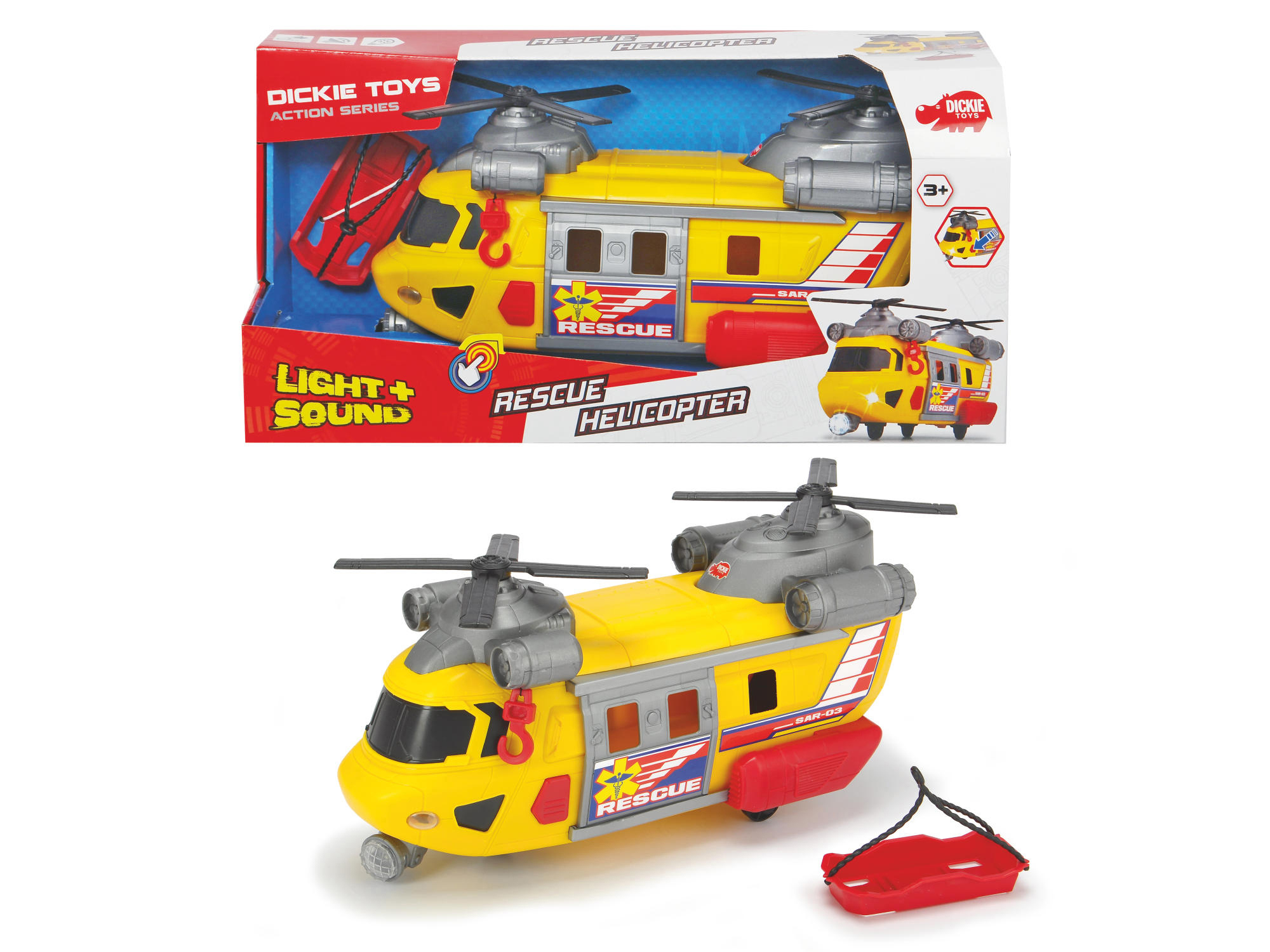 DICKIE-TOYS Spielzeughelikopter Rescue Mehrfarbig