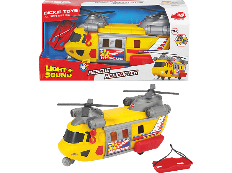 Mehrfarbig Rescue DICKIE-TOYS Spielzeughelikopter