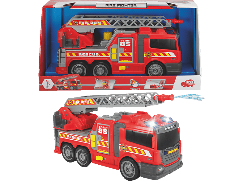 DICKIE-TOYS Fire Fighter Spielzeugauto Mehrfarbig