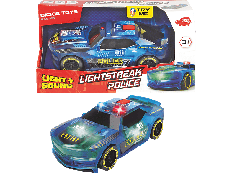 Police Lightstreak Spielzeugauto Blau DICKIE-TOYS