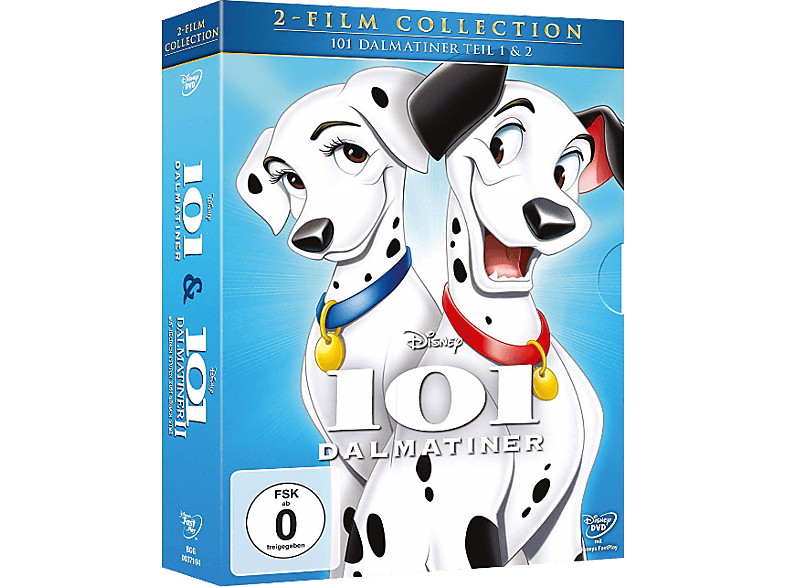 Disney: 101 Dalmatiner - 2 Film Colllection [DVD]