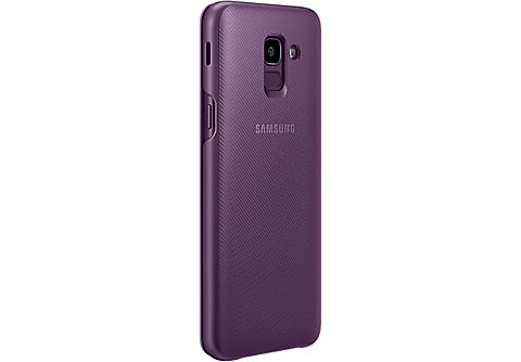 SAMSUNG Galaxy J6 Wallet Cover Paars