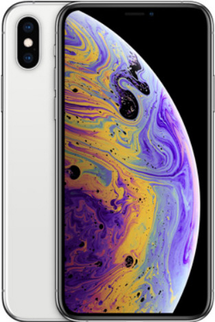 APPLE iPhone XS 256 GB Silber Dual SIM