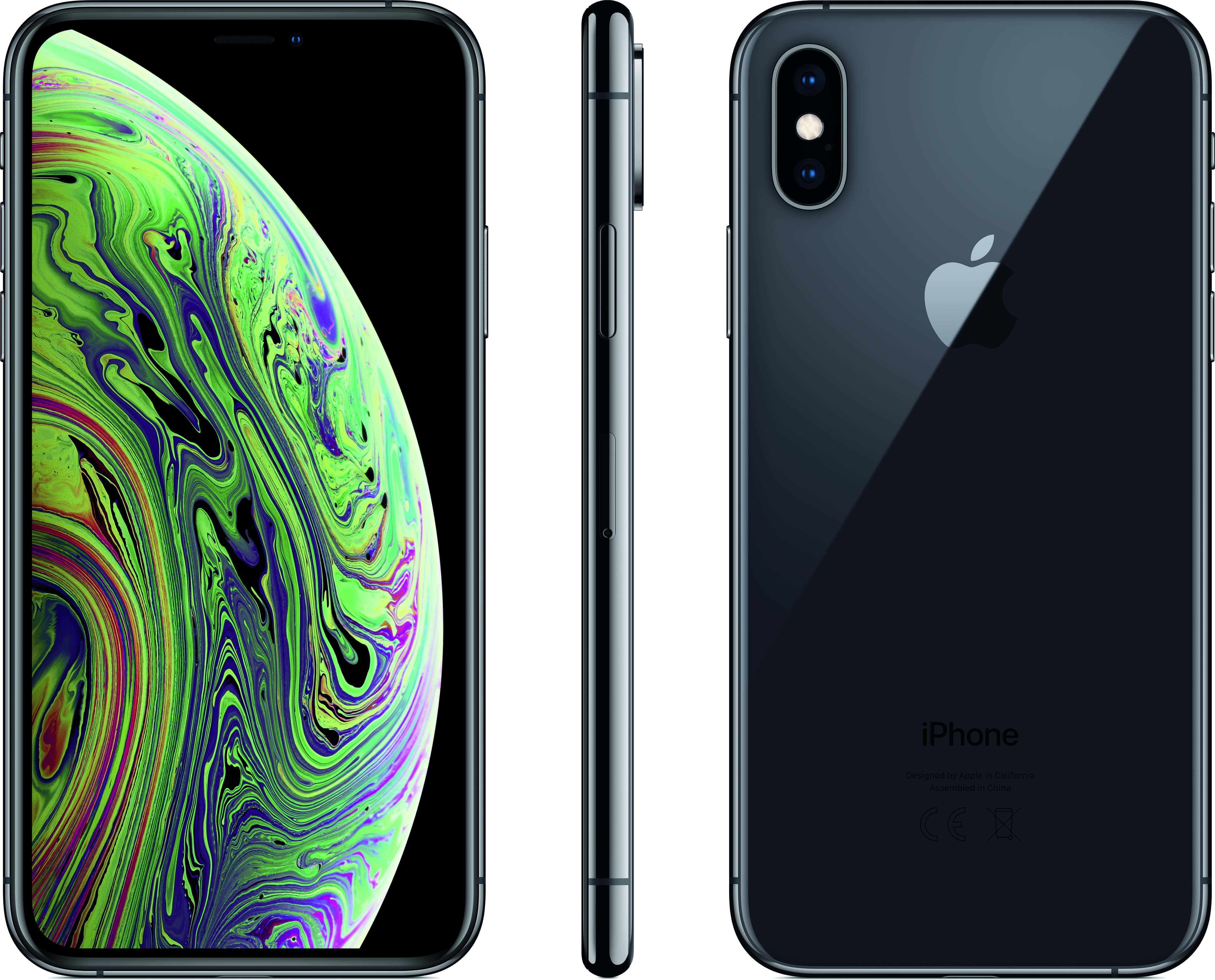 APPLE iPhone XS 512 GB, Space Grau 512 GB, Space Grau