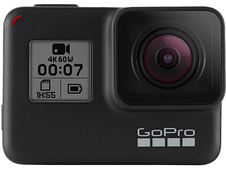 Cámara deportiva | GoPro HERO7 Vídeo 4k60, 12MP, HyperSmooth, Wi-Fi, GPS, Bluetooth, Negro
