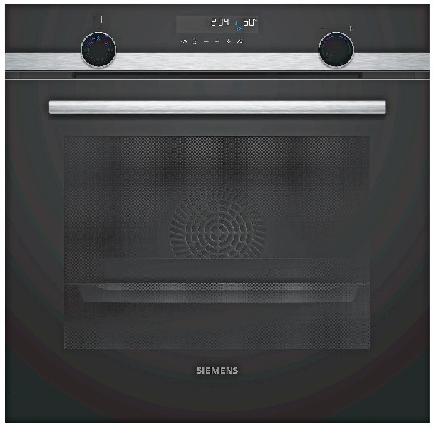 Horno - Siemens HB578G0S00, Multifunción, Pirolítico, 71 L, Función grill, Clase A, Negro