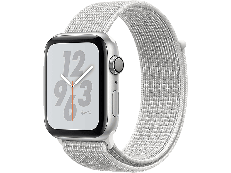 APPLE Watch Series 4 Nike+ - Aluminium behuizing 40mm Silver - Loop sportbandje Summite White Nike