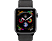 APPLE Watch Series 4 (GPS + Cellular) 44 mm - Montre intelligente (140-210 mm, Nylon tissé, Bracelet: Noir / Boîtier: Gris sidéral)