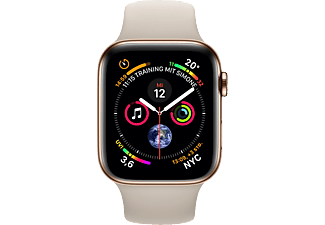 APPLE Watch Series 4 (GPS + Cellular) 44 mm - Smartwatch (140-210 mm, Plastica, Cinturino: Bianco / Cassa: Bianco)