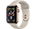 APPLE Watch Series 4 (GPS + Cellular) 40 mm - Montre intelligente (130-200 mm, Plastique, Bracelet: Blanc / Boîtier: Or)