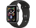 APPLE Watch Series 4 (GPS) 44 mm - Montre intelligente (140-210 mm, Plastique, Noir/gris sidéral)