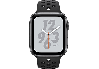 APPLE Watch Nike+ Series 4 (GPS + Cellular) 40 mm - Smartwatch (130-200 mm, Plastica, Cinturino: Antracite/Nero / Cassa: Gris siderale)