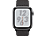 APPLE Watch Series 4 (GPS + Cellular) 44 mm - Smartwatch (145-220 mm, Gewebtes Nylon, Armband: Schwarz / Gehäuse: Dunkelgrau)