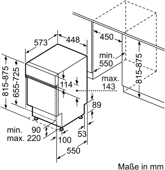 BOSCH SPI66TS01E beépíthető mosogatógép
