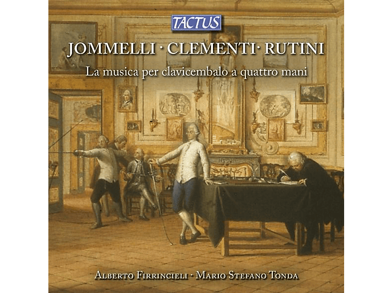 Firrincieli,Alberto/Tonda,Mario Stefano – La musica per clavicembalo a quattro mani – (CD)