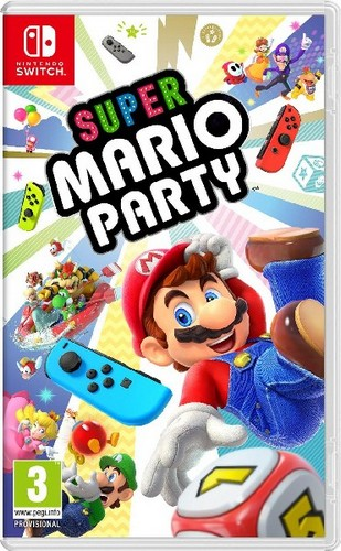 Nintendo Super Mario party switch videojuego aventura 3+ juego