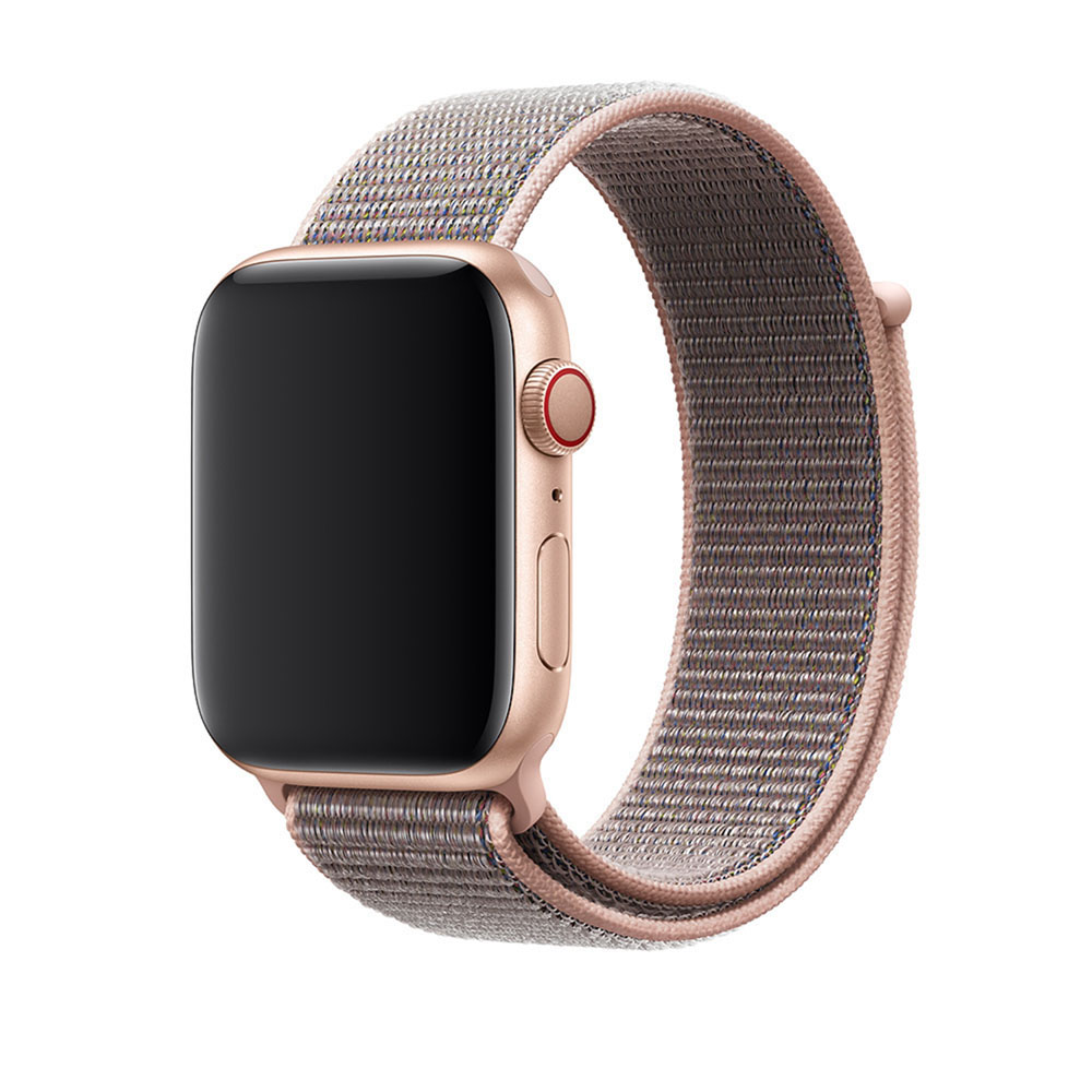 APPLE 44 mm Sport Loop, Ersatzarmband, Sandrosa
