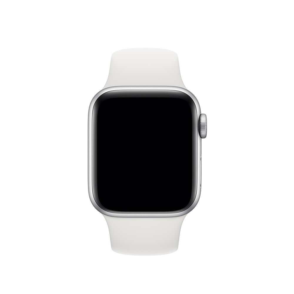 APPLE 44 mm Sportarmband, Ersatzarmband, Weiß