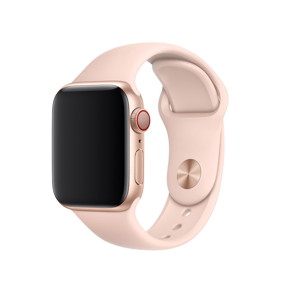 APPLE 44 mm Sportarmband, Ersatzarmband, Sandrosa