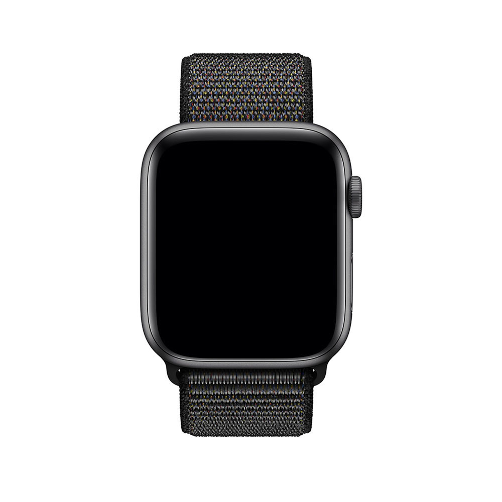 APPLE 44 mm Sport Loop, Ersatzarmband, Schwarz