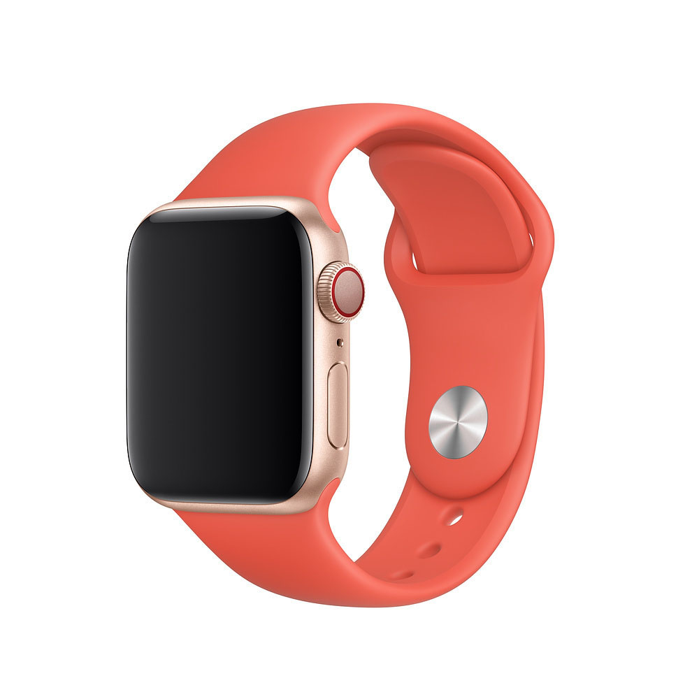APPLE 40 mm Sportarmband, Ersatzarmband, Nektarine