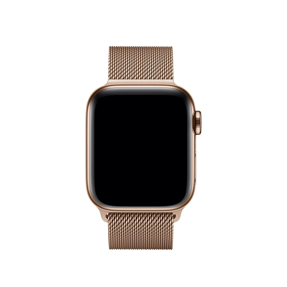 APPLE 44 mm Milanaise Armband, Ersatzarmband, Gold