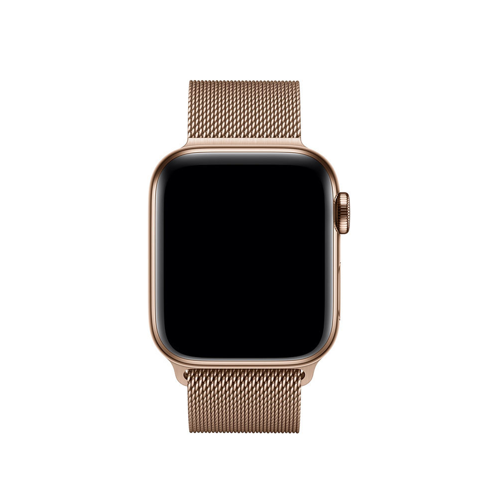 APPLE 40 mm Milanaise Armband, Ersatzarmband, Gold